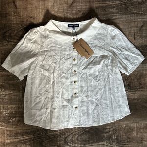 NWT Princess Highway Cindy Blouse White Size AU 16 or US 12